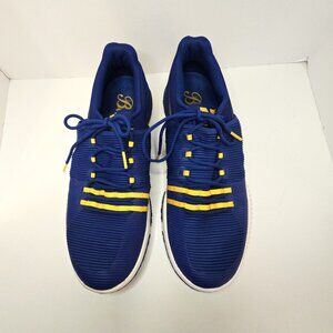 US Navy Blue Angels Sneakers Mens Size 15 Under Armour Blue Gold Athletic Shoes